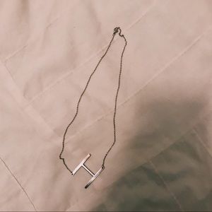 H necklace